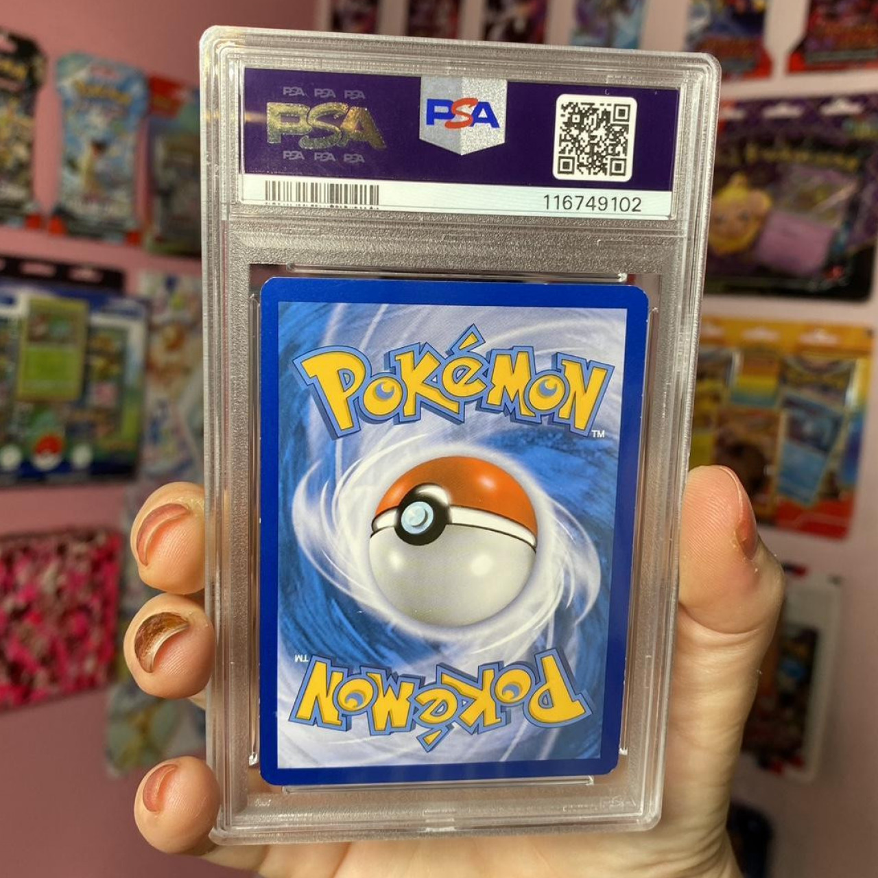 2015 Pokemon XY Gallade EX PSA8